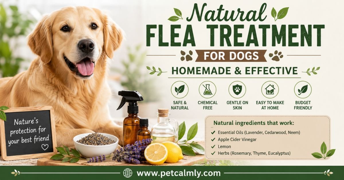Natural Flea Treatment for Dogs Homemade