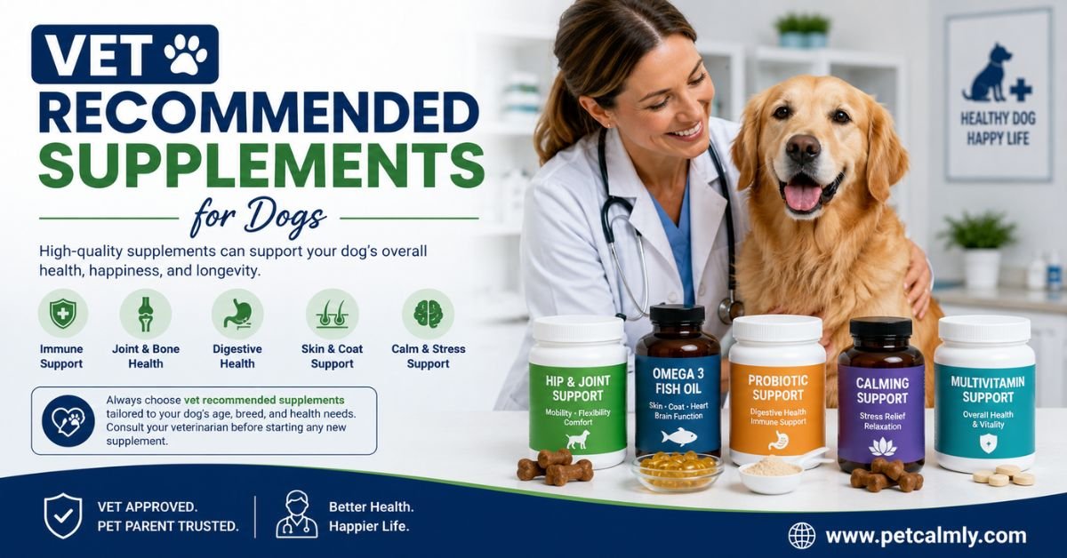 Vet Recommended Supplements for Dogs
