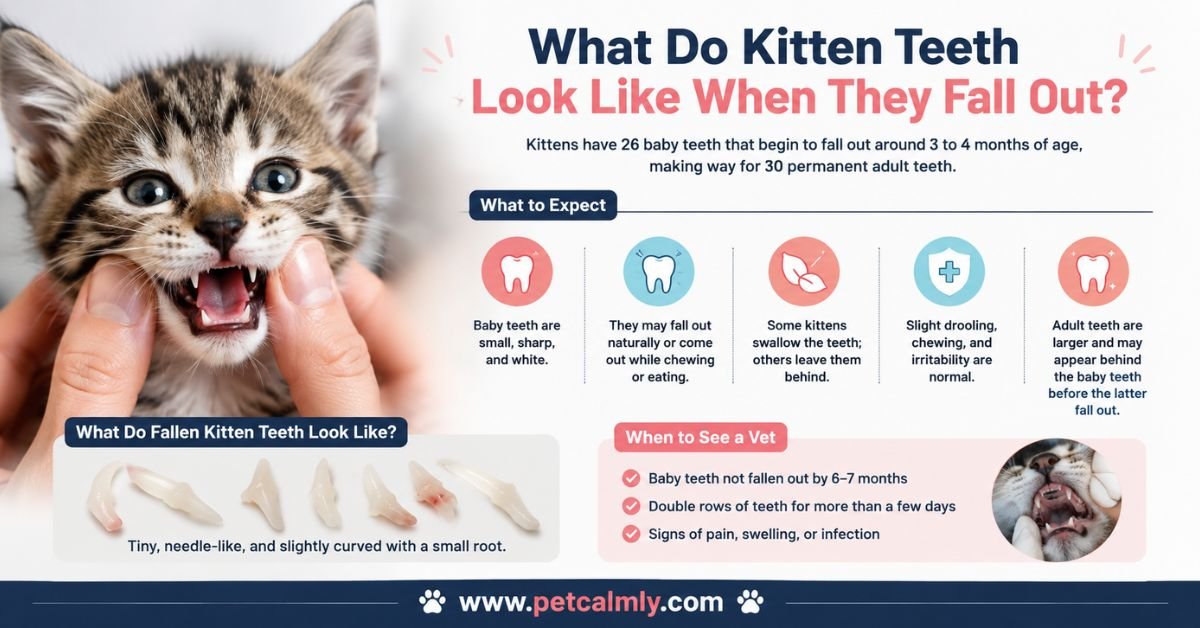 What Do Kitten Teeth Look Like When They Fall Out