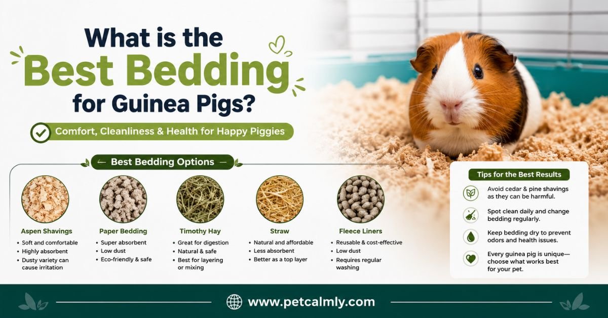 What Is the Best Bedding for Guinea Pigs