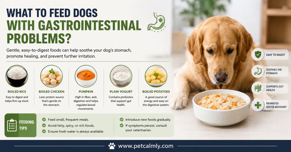 What to Feed Dogs With Gastrointestinal Problems?