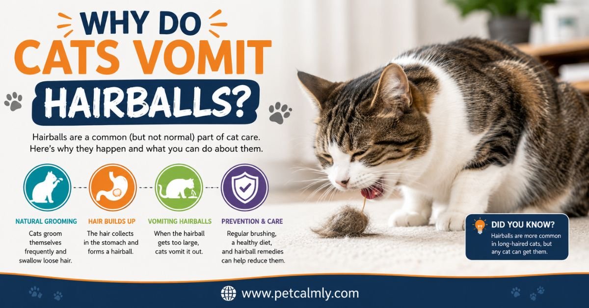 Why Do Cats Vomit Hairballs