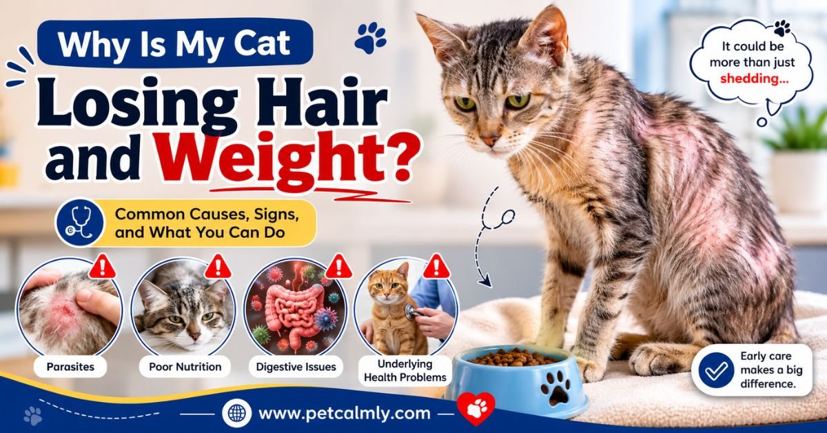 Why Is My Cat Losing Hair and Weight
