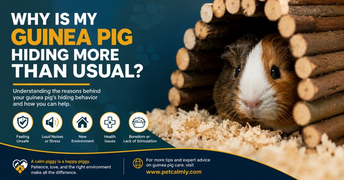 Why Is My Guinea Pig Hiding More Than Usual