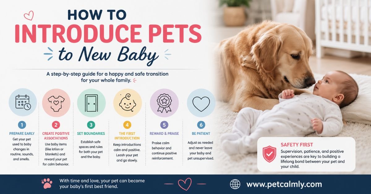 how to introduce pets to new baby