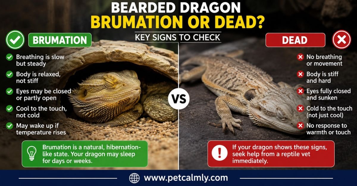 Bearded Dragon Brumation or Dead? How to Tell the Difference