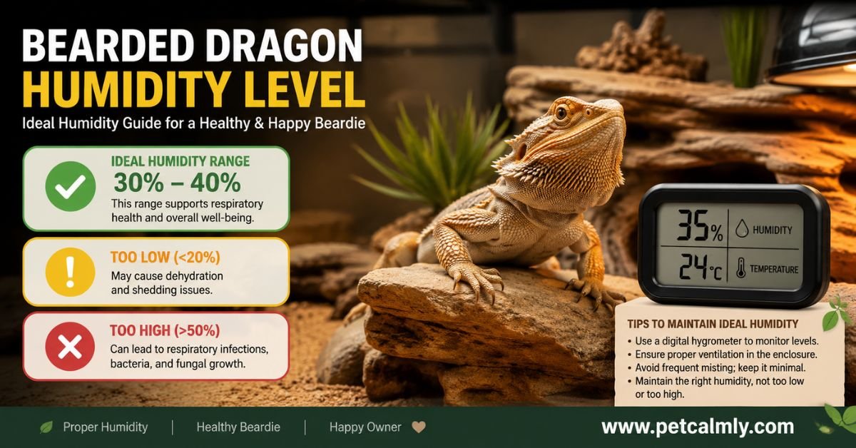 Bearded Dragon Humidity Level: Ideal Range & Care Guide