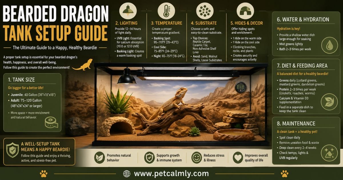 Bearded Dragon Tank Setup Guide
