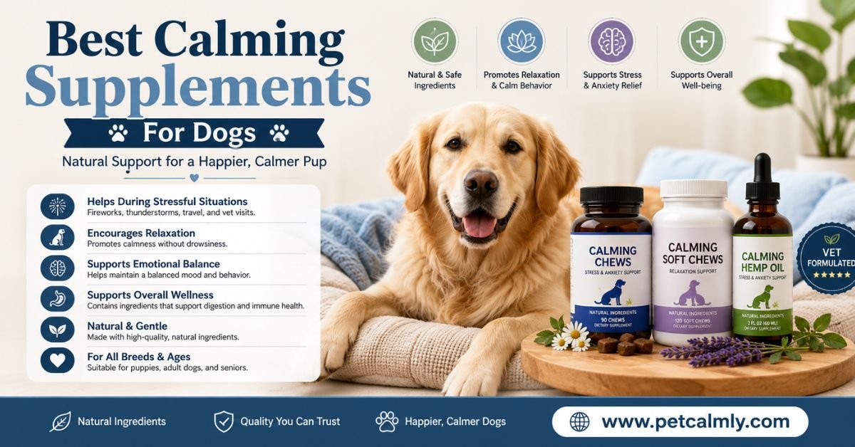 Best Calming Supplements for Dogs