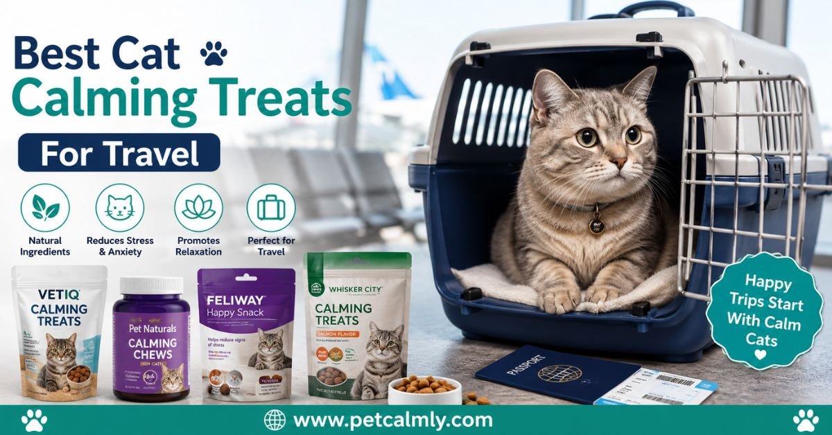 Best Cat Calming Treats for Travel