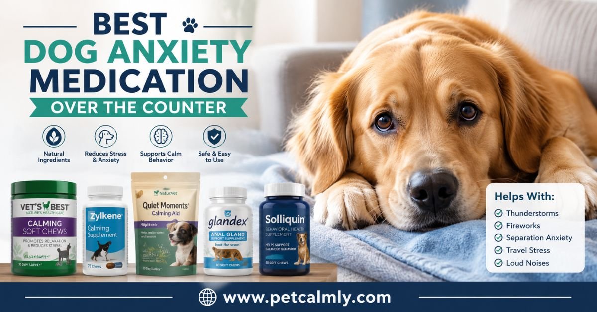 Best Dog Anxiety Medication Over the Counter