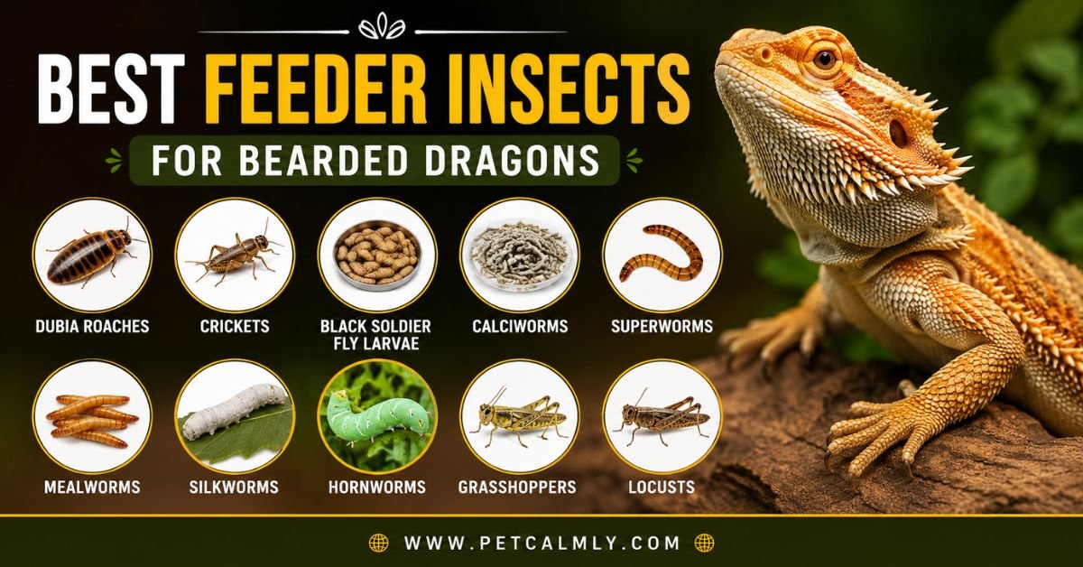 Best Feeder Insects for Bearded Dragons: Top Healthy Picks