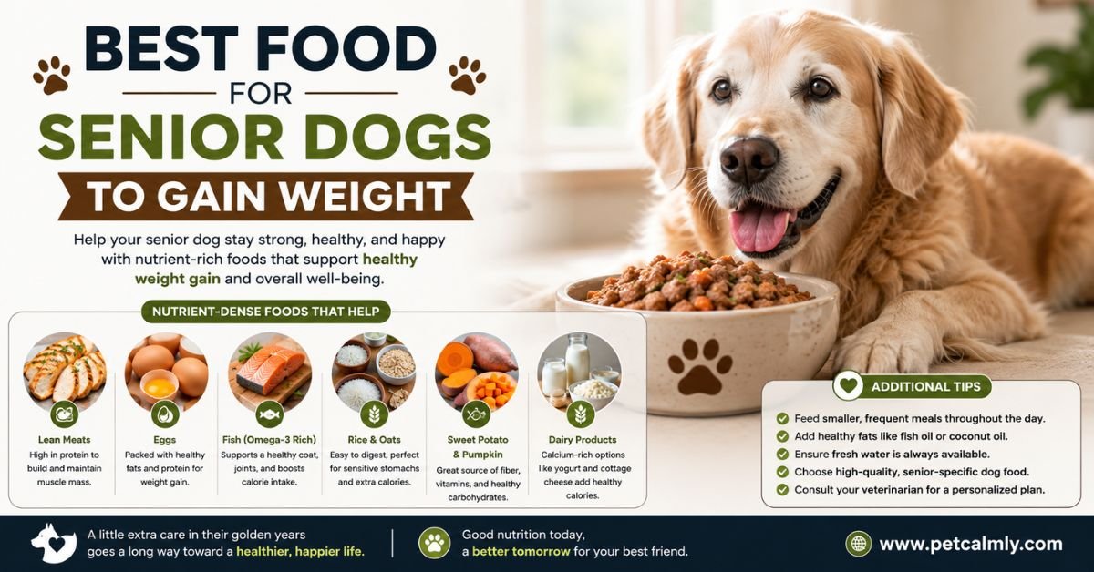 Best Food for Senior Dogs to Gain Weight