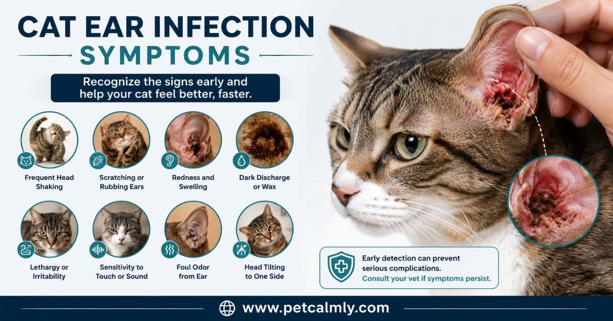 Cat Ear Infection Symptoms
