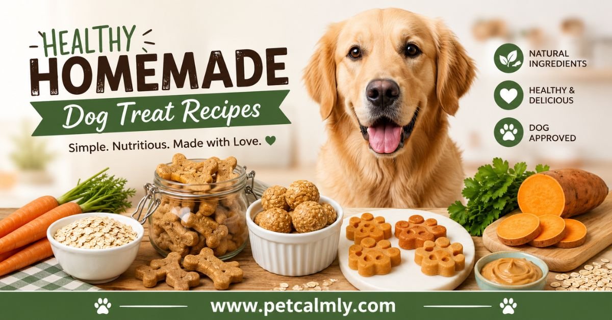 Healthy Homemade Dog Treat Recipes