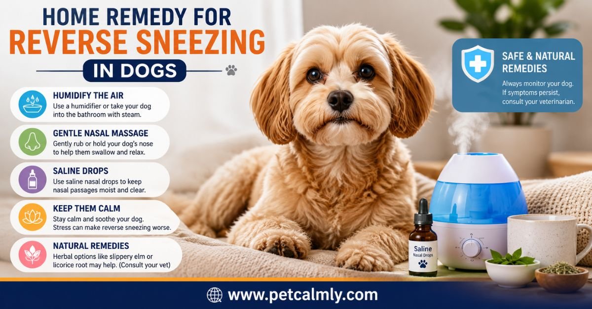 Home Remedy for Reverse Sneezing in Dogs