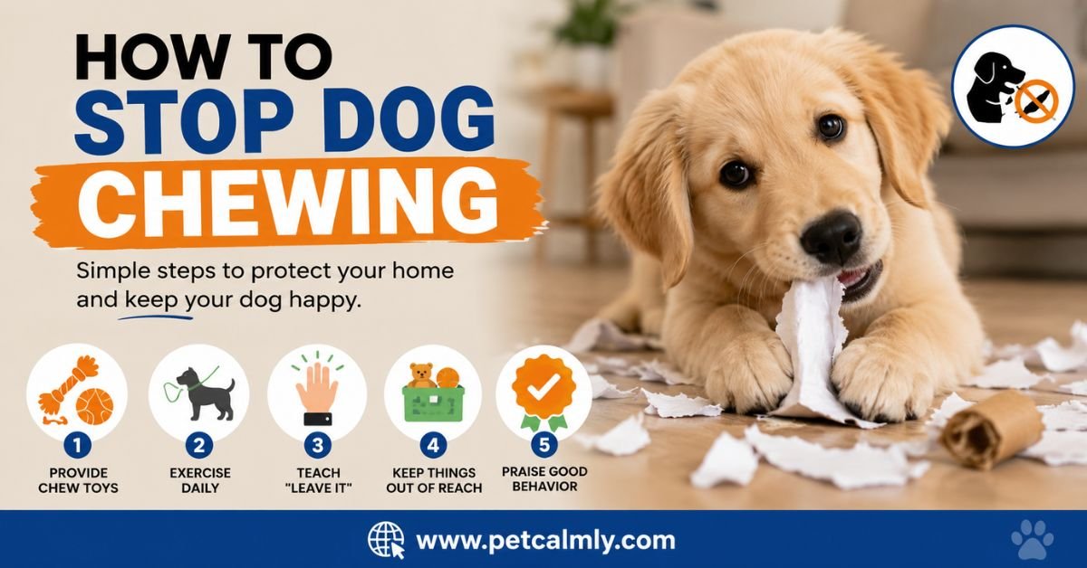 How to Stop Dog Chewing