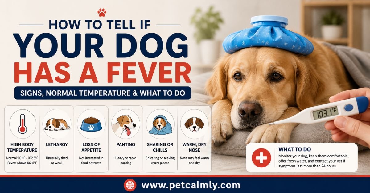 How to Tell If Your Dog Has a Fever