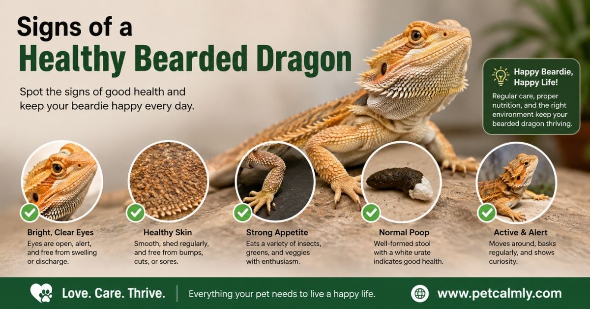 Signs of a Healthy Bearded Dragon: Owner’s Complete Guide