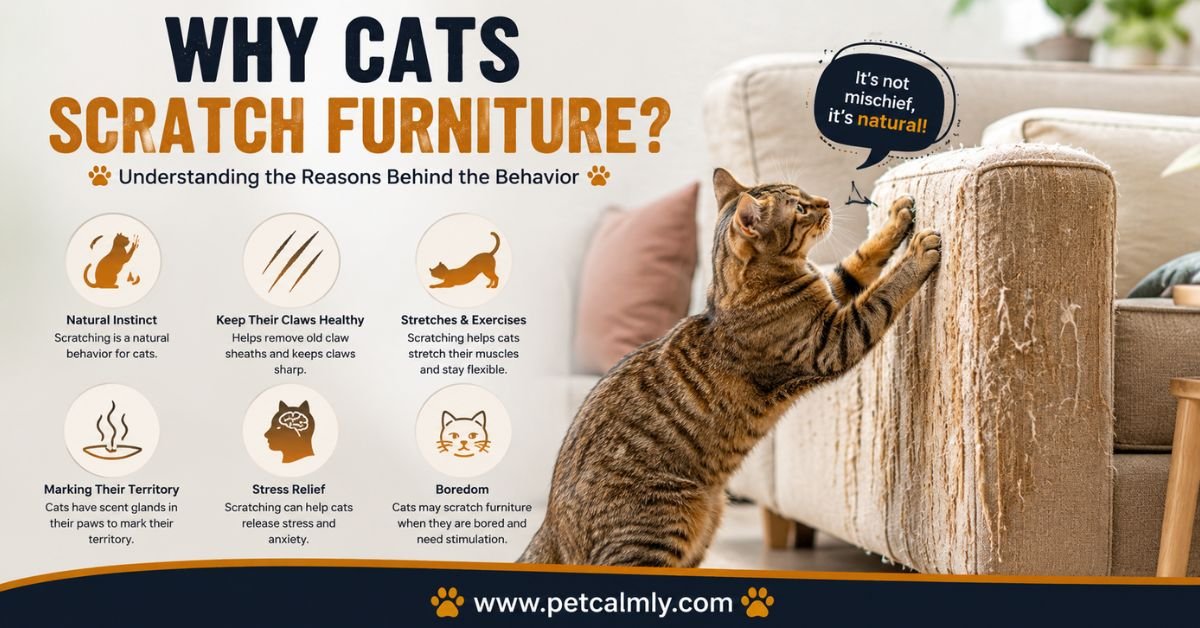 Why Cats Scratch Furniture