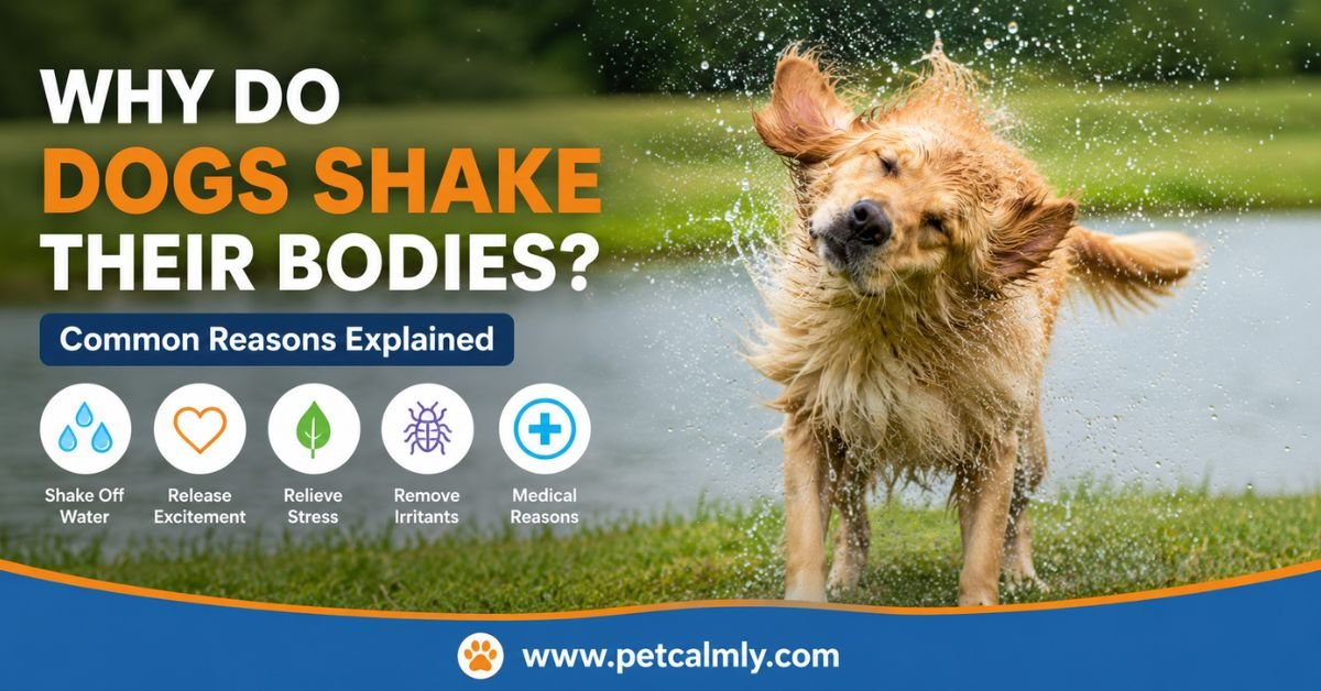 why do dogs shake their bodies
