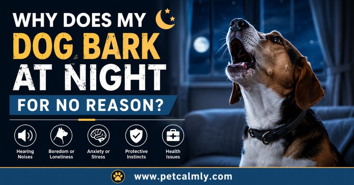 Why Does My Dog Bark at Night for No Reason