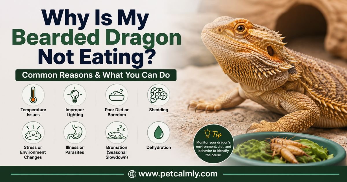 Why Is My Bearded Dragon Not Eating?
