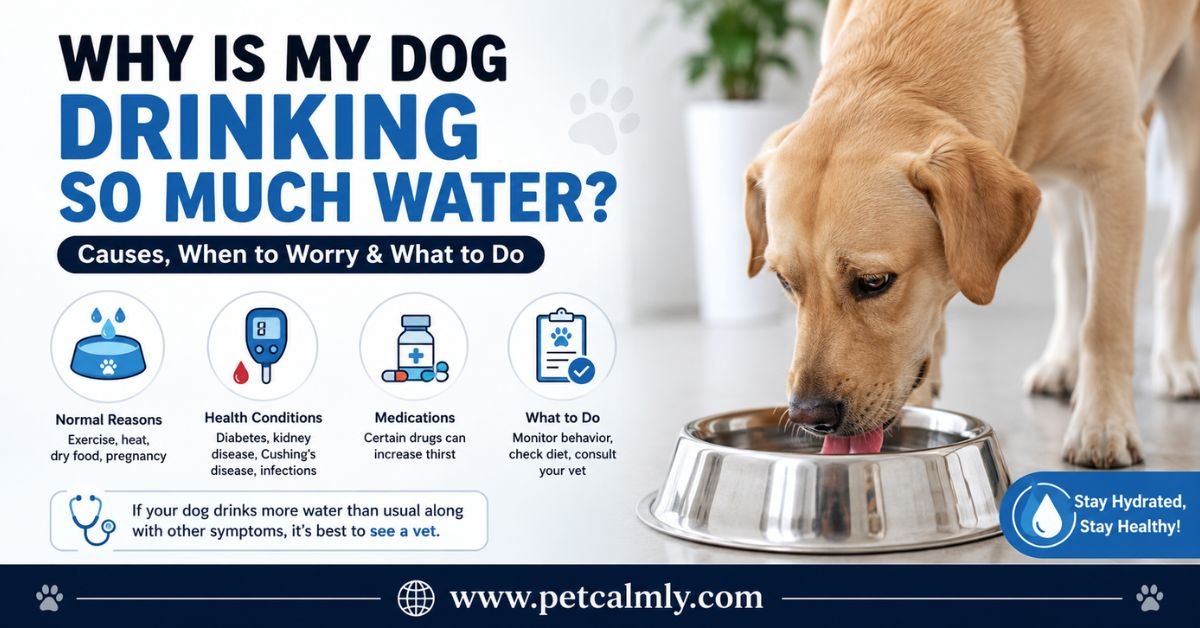 Why Is My Dog Drinking So Much Water