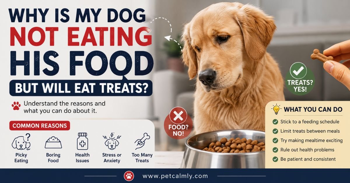 Why Is My Dog Not Eating His Food But Will Eat Treats