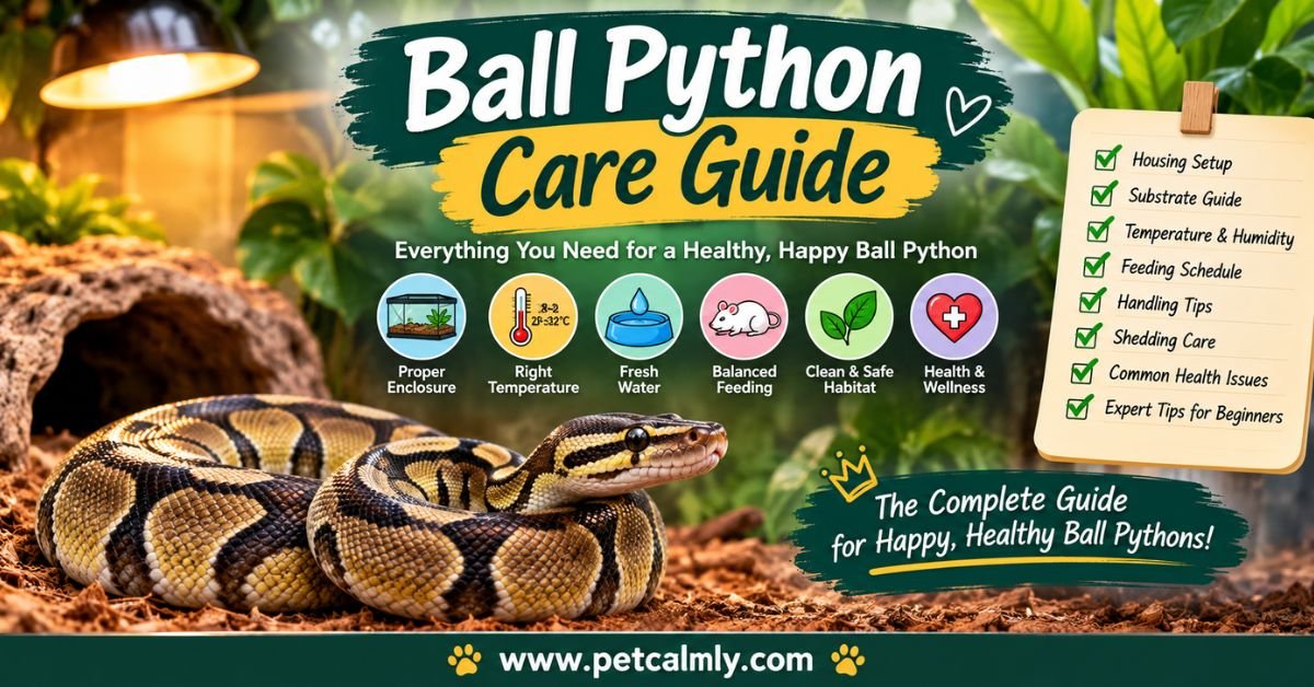 Ball Python Care Guide