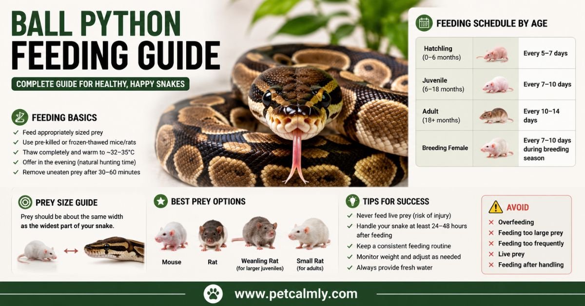 Ball Python Feeding Guide