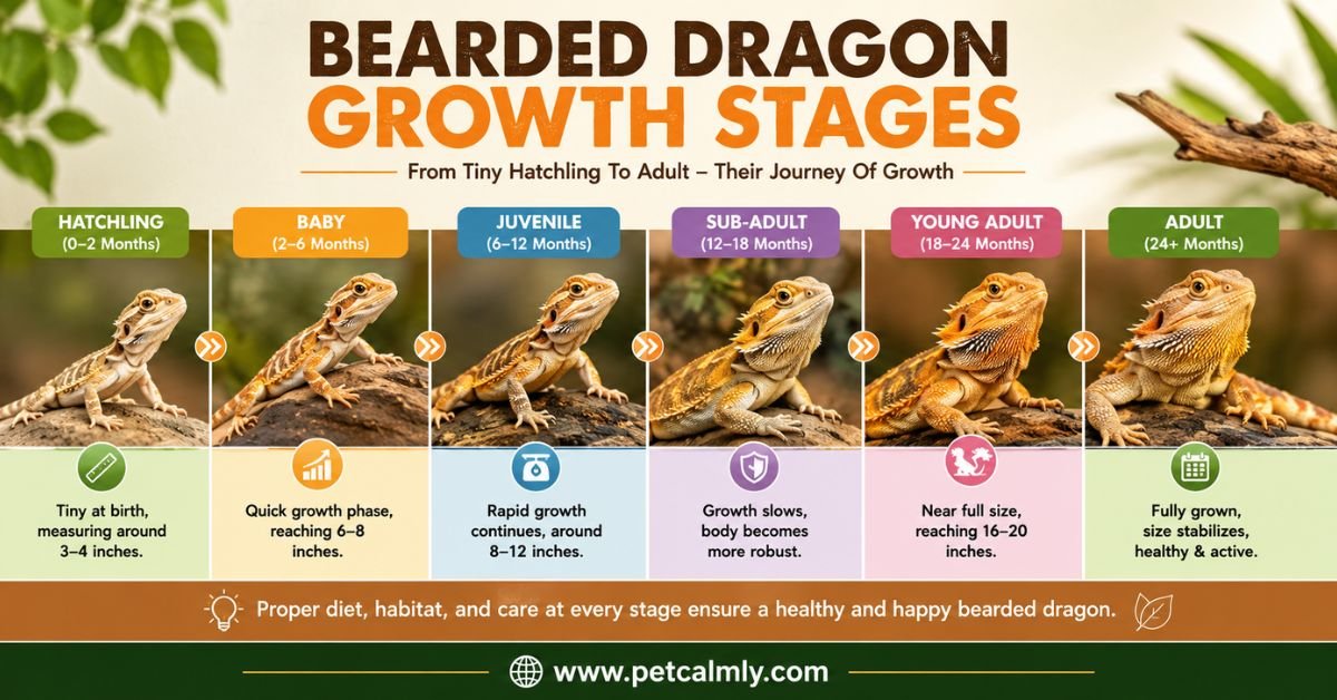 Bearded Dragon Growth Stages