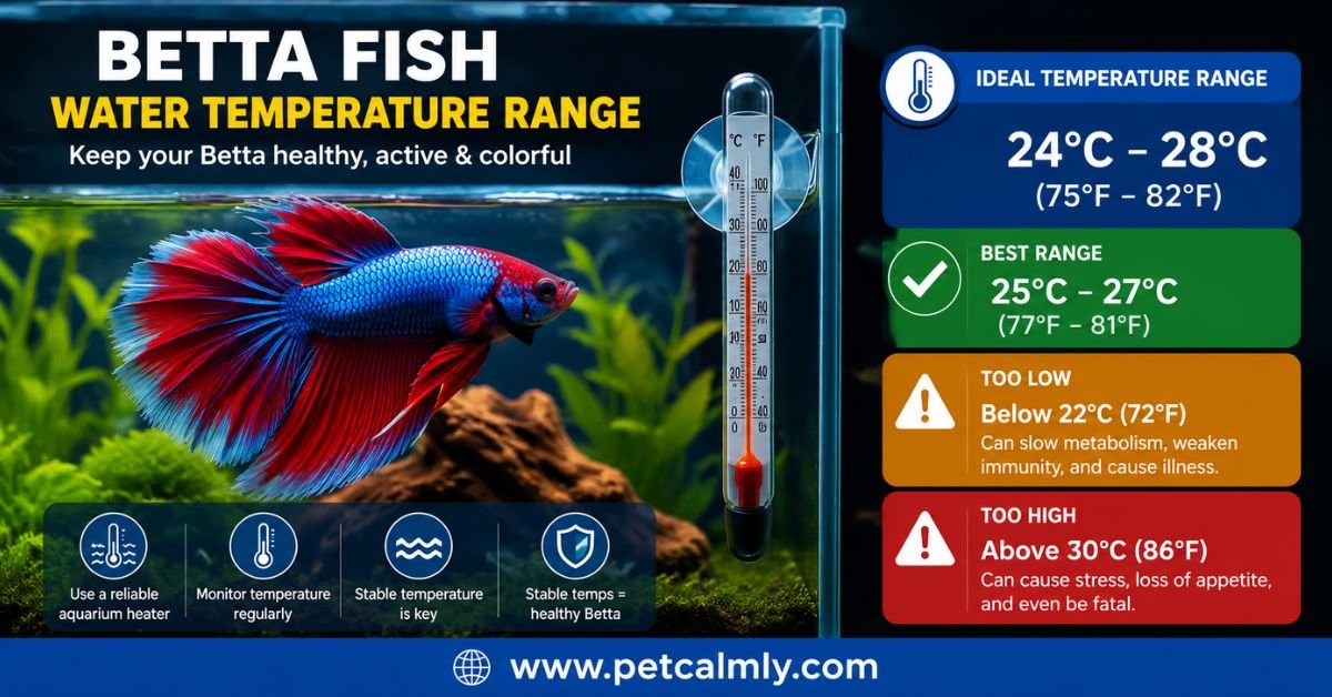 Betta Fish Water Temperature Range