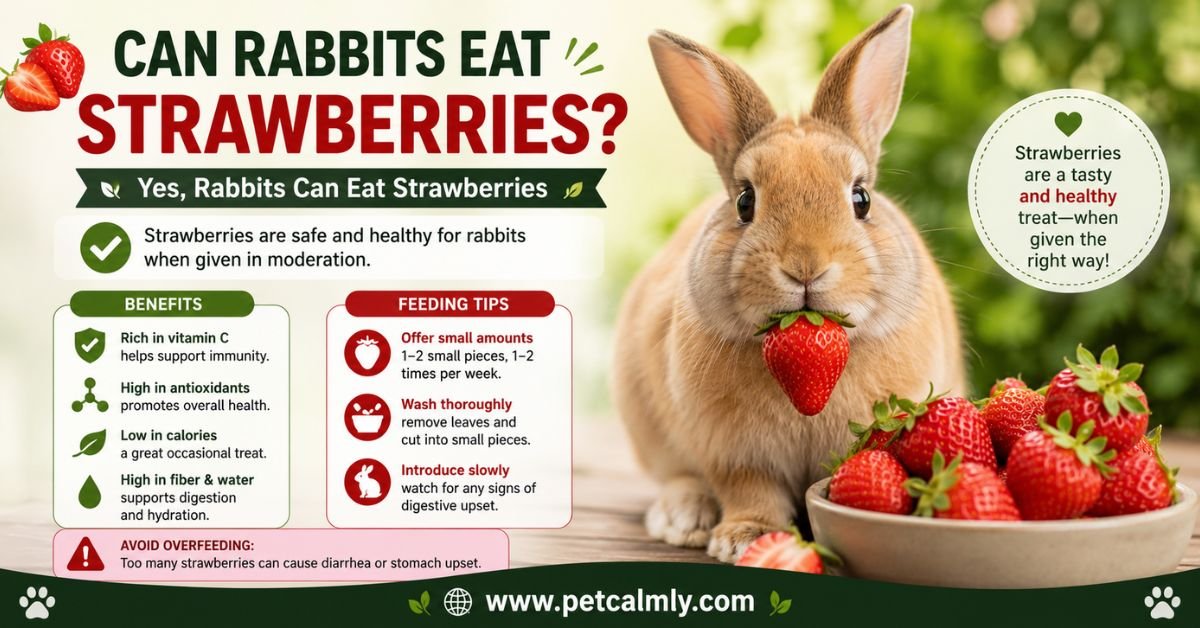 Can Rabbits Eat Strawberries