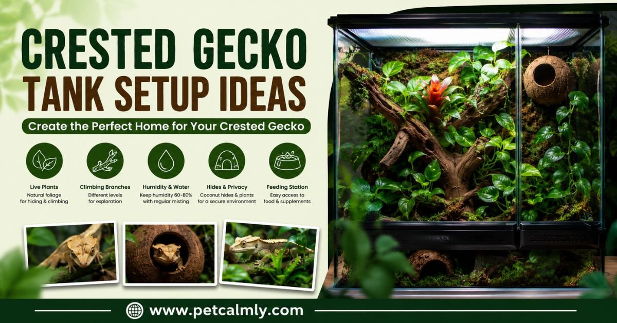 Crested Gecko Tank Setup Ideas