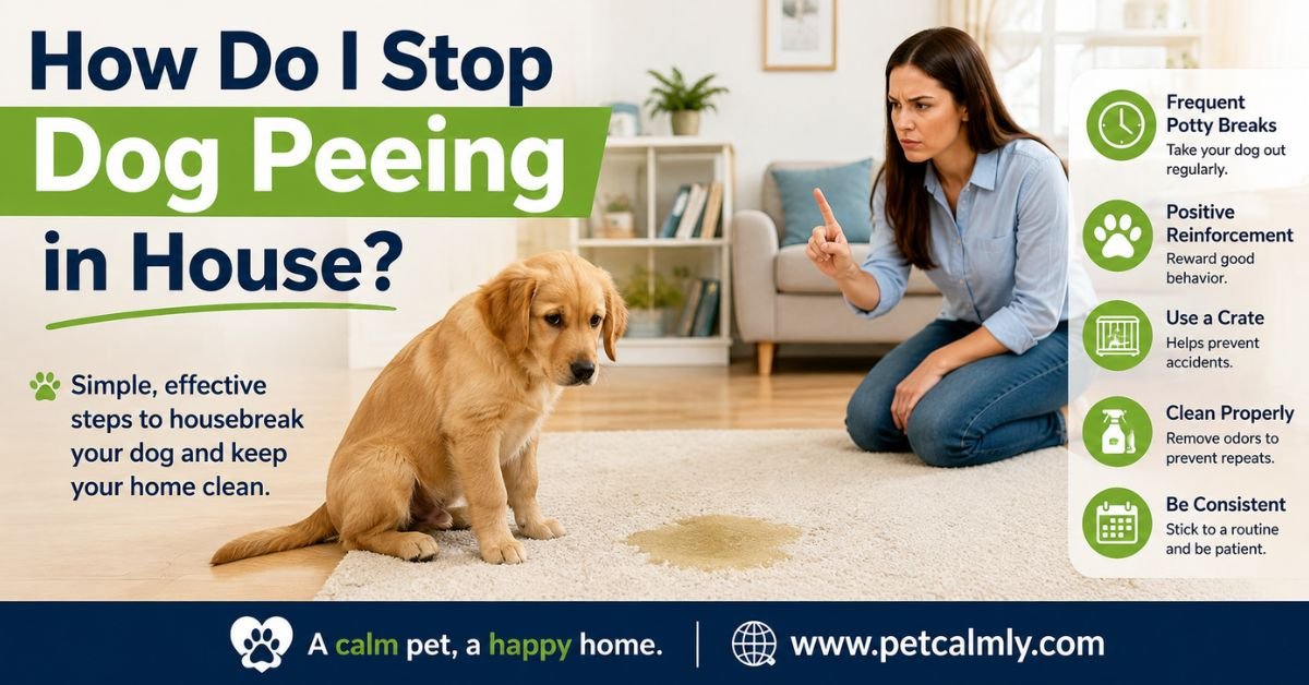 How Do I Stop Dog Peeing in House