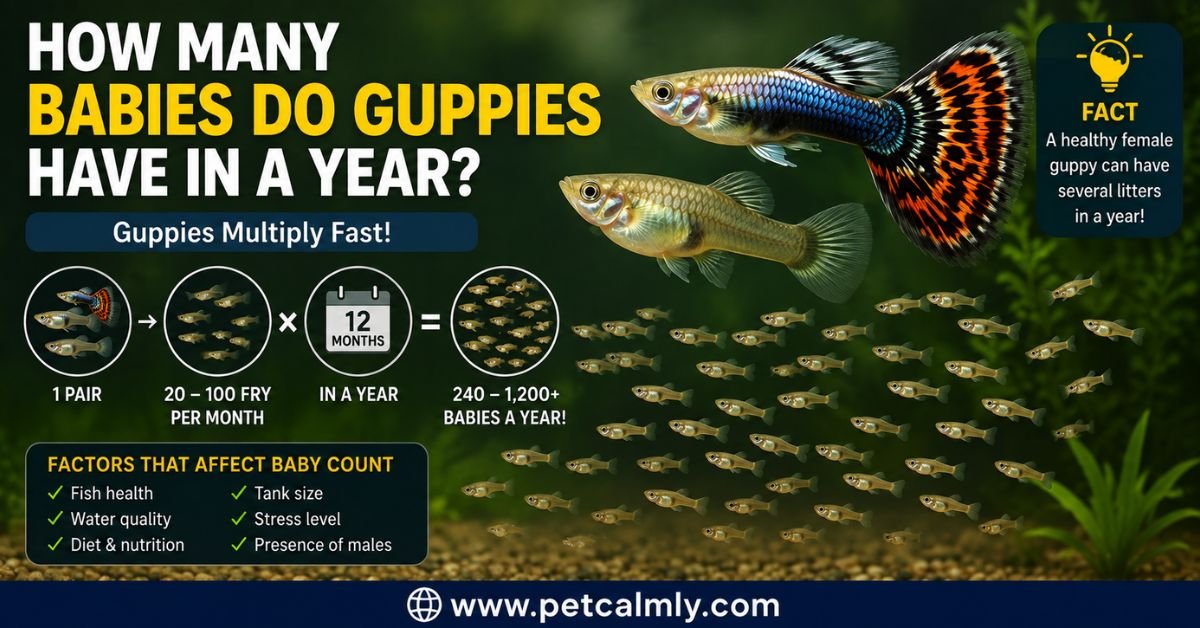 How Many Babies Do Guppies Have in a Year