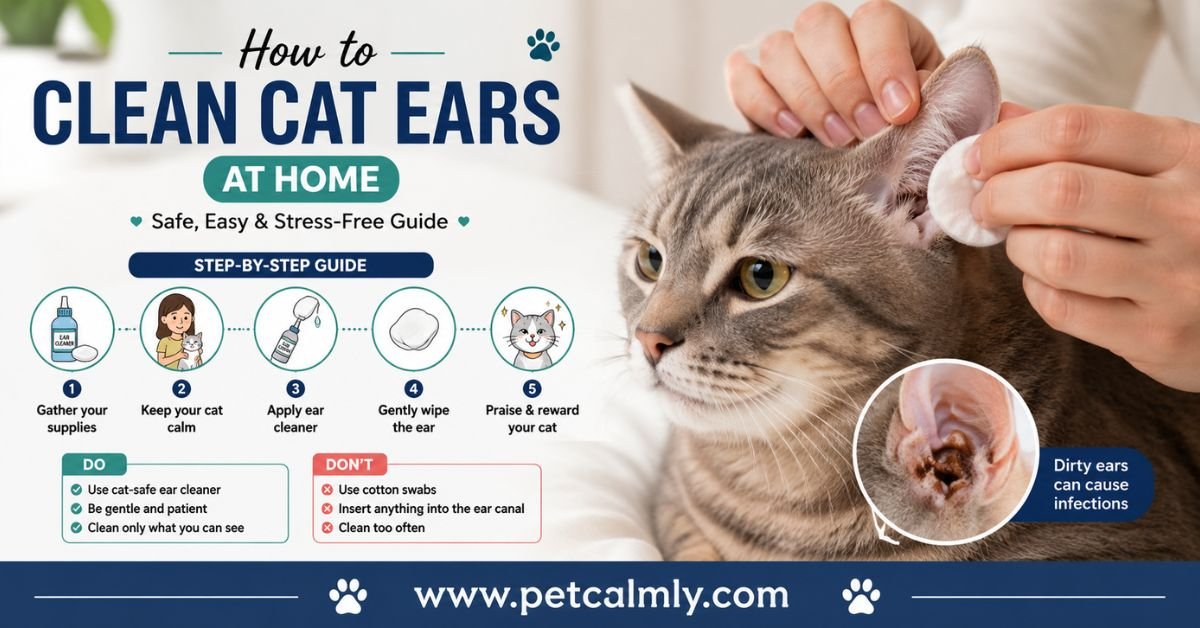 How to Clean Cat Ears at Home: A Gentle Step-by-Step Guide