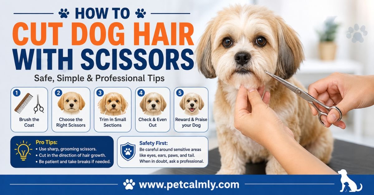 How to Cut Dog Hair with Scissors: Easy Step-by-Step Guide