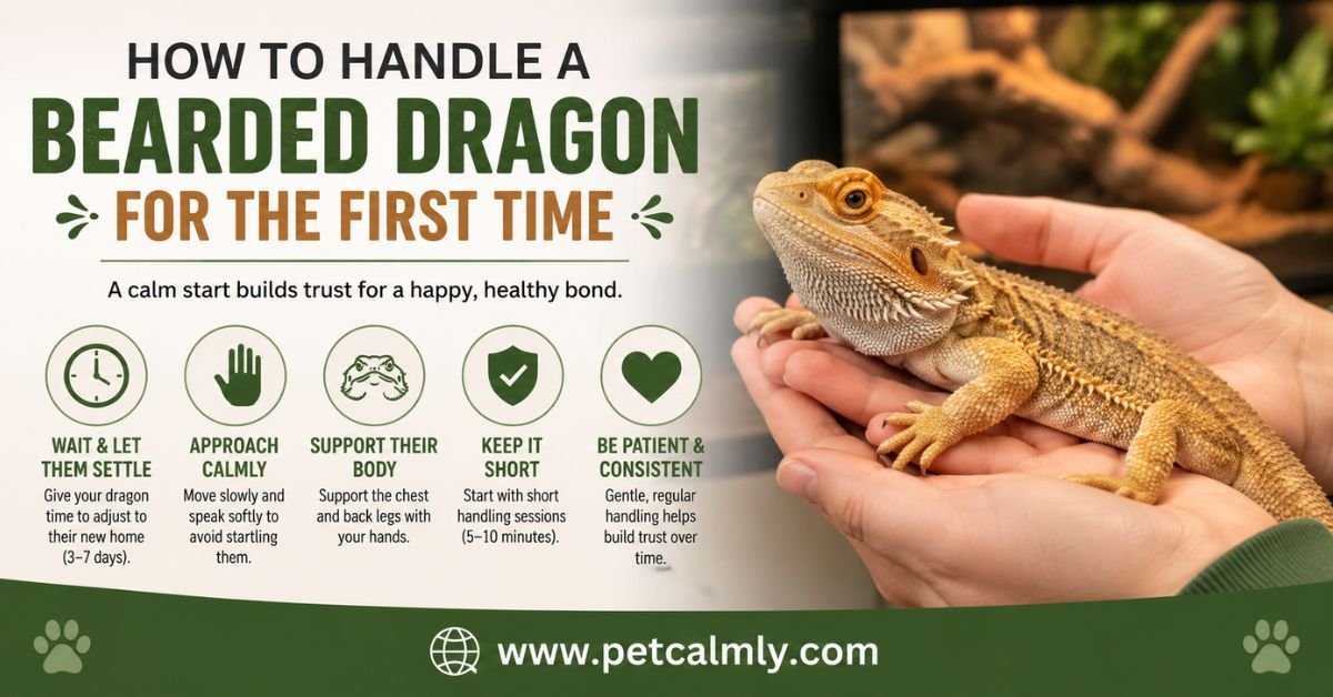 How to Handle a Bearded Dragon for the First Time
