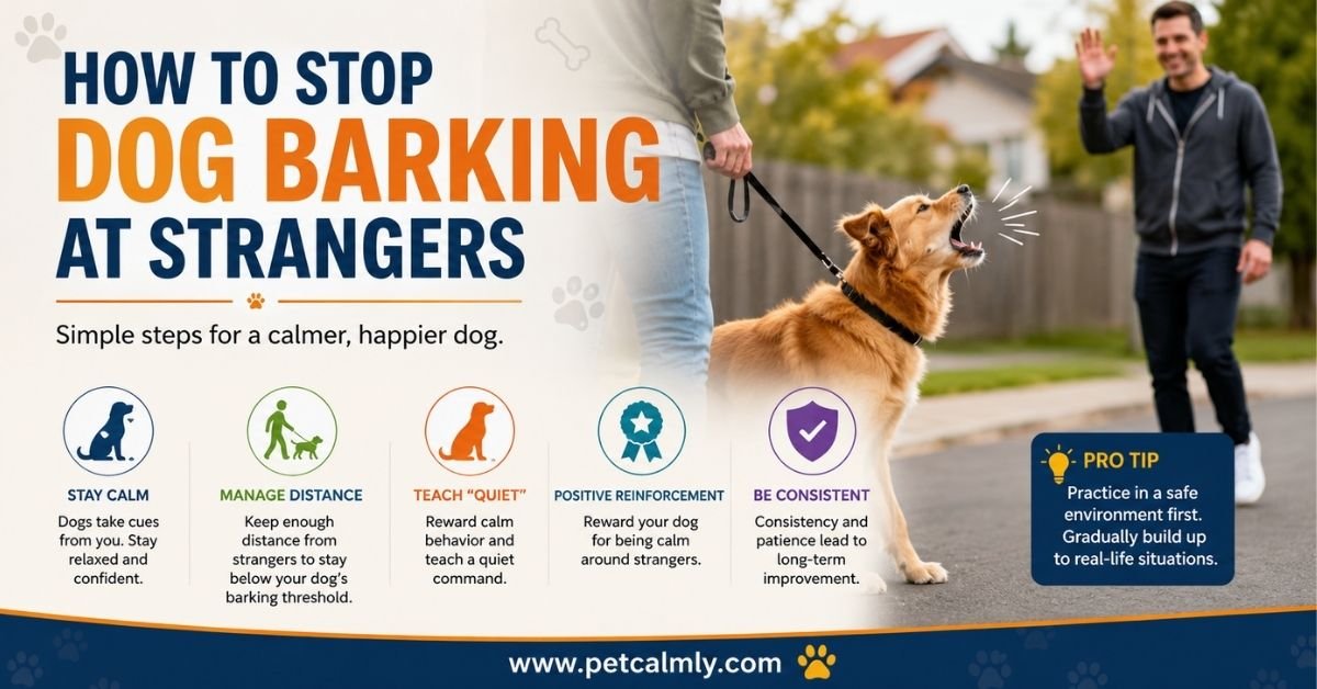 How to Stop Dog Barking at Strangers