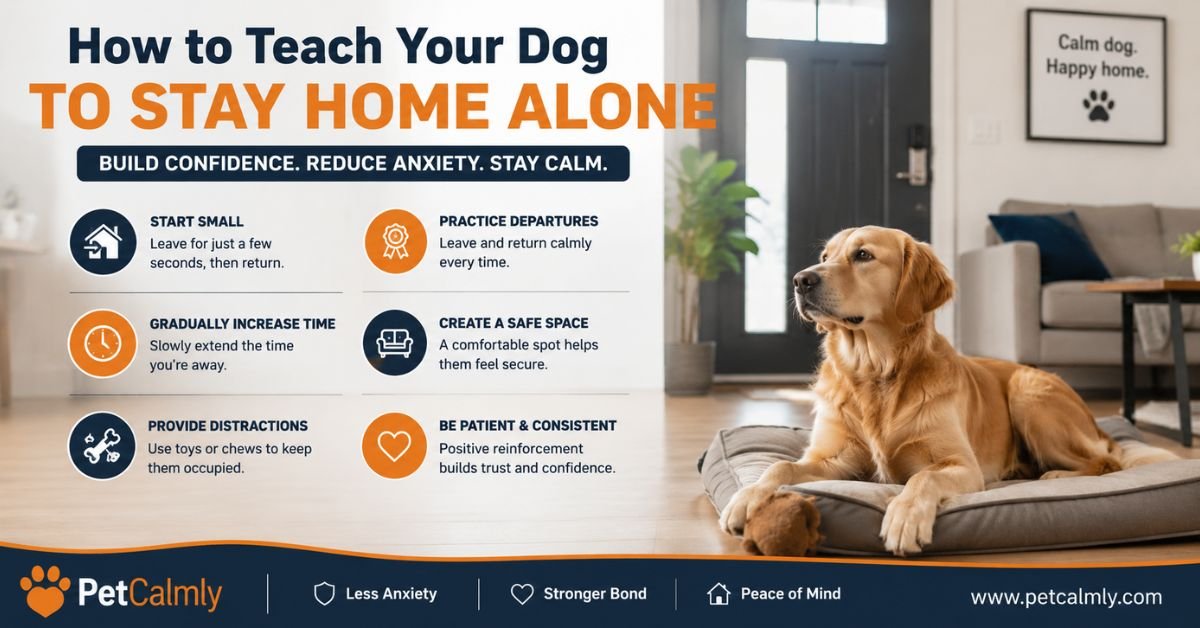How to Teach a Dog to Stay Home Alone