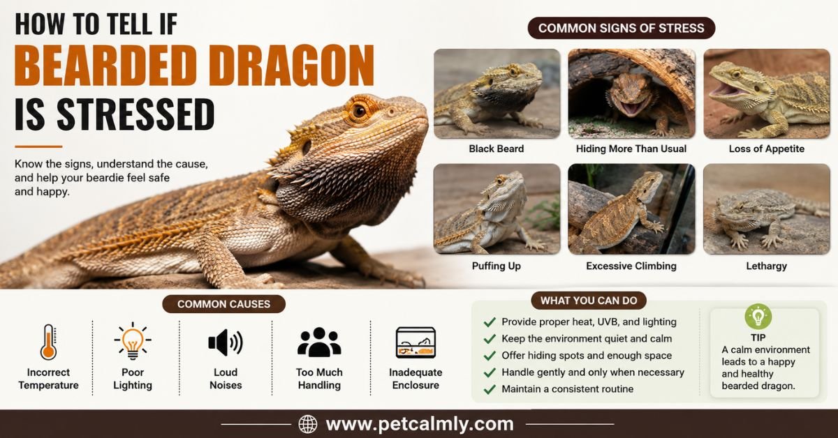 How to Tell if Bearded Dragon is Stressed