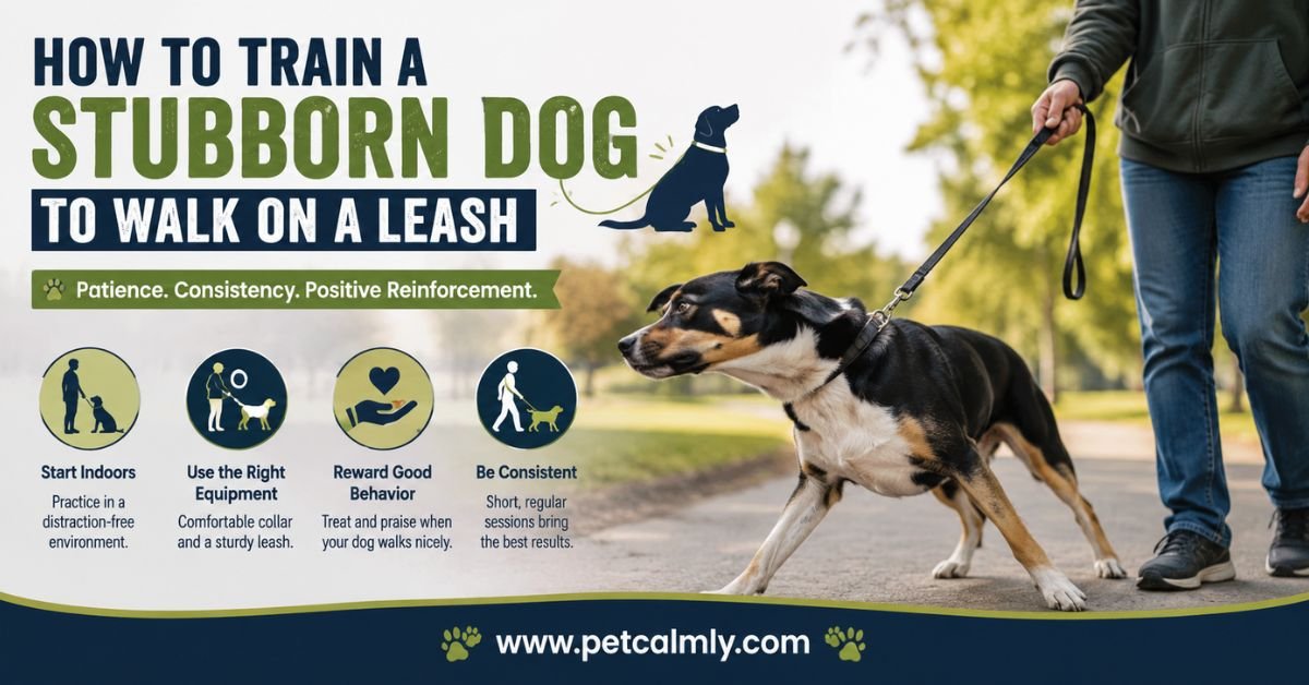 How to Train a Stubborn Dog to Walk on a Leash