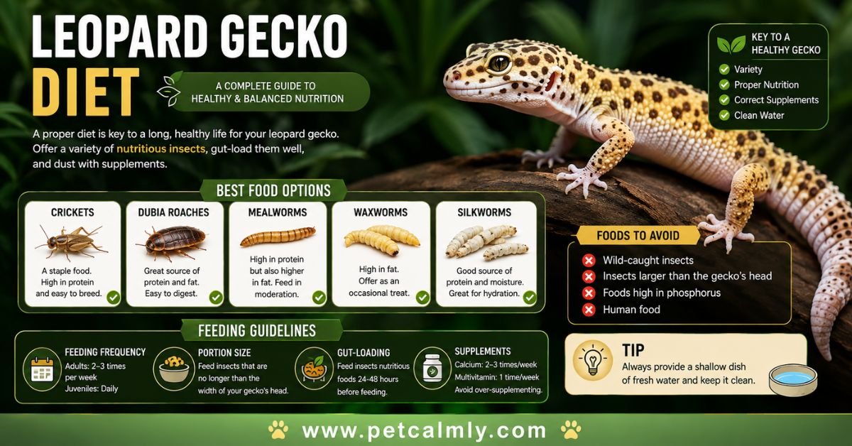 Leopard Gecko Diet
