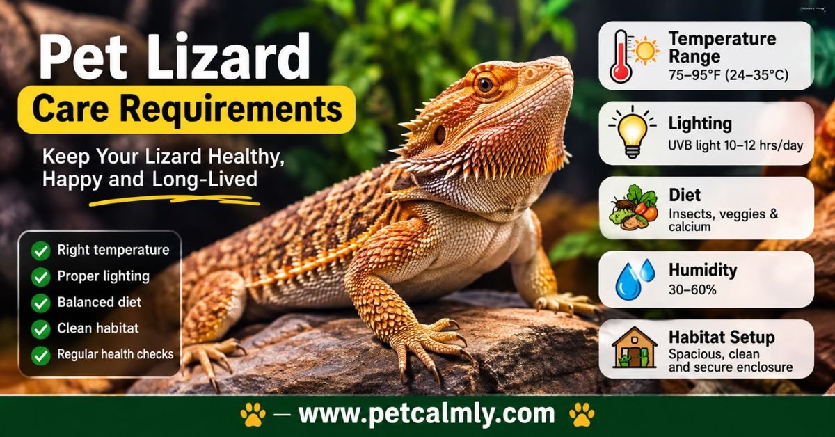 Pet Lizard Care Requirements