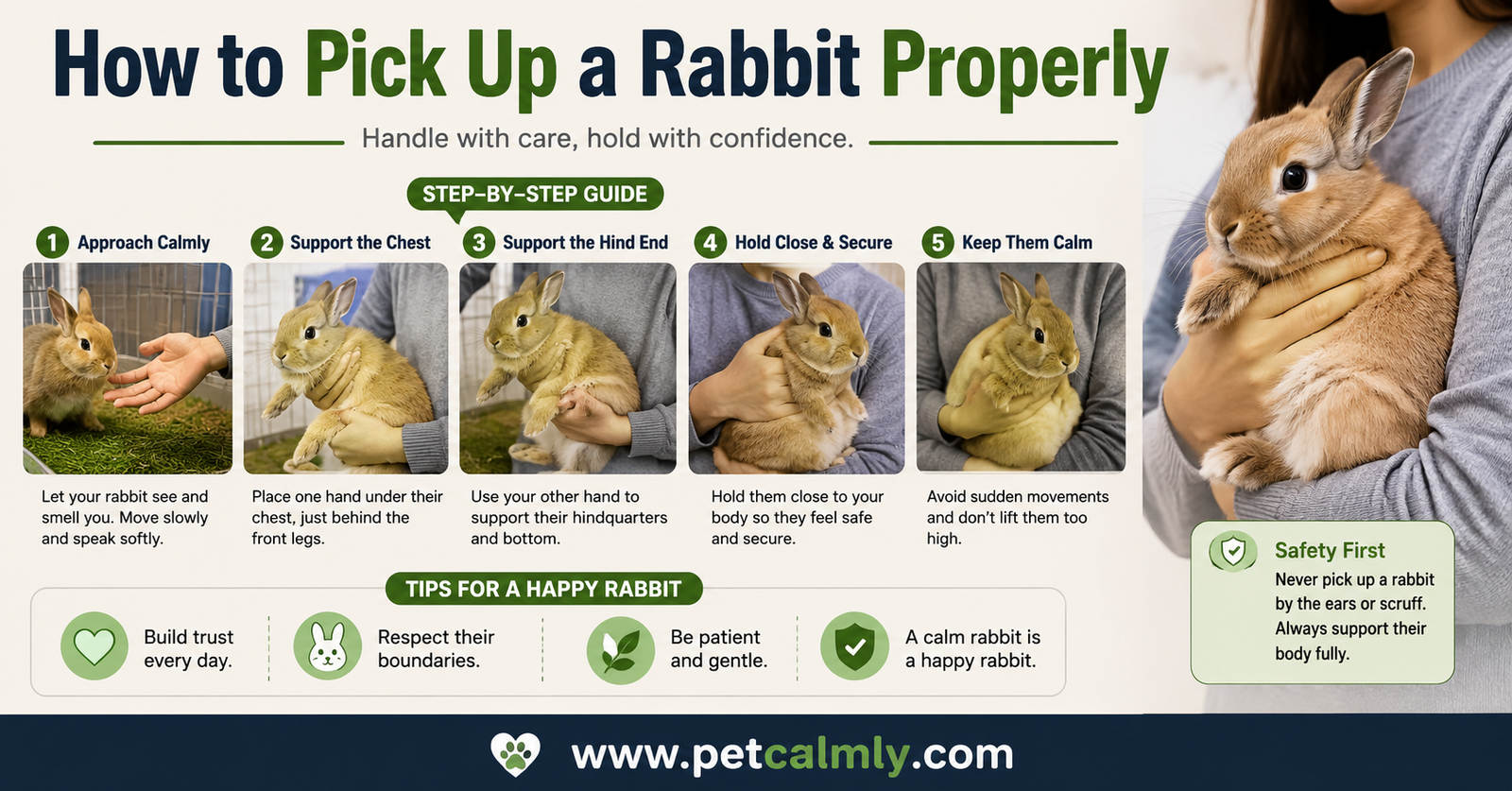 How to Pick Up a Rabbit Properly