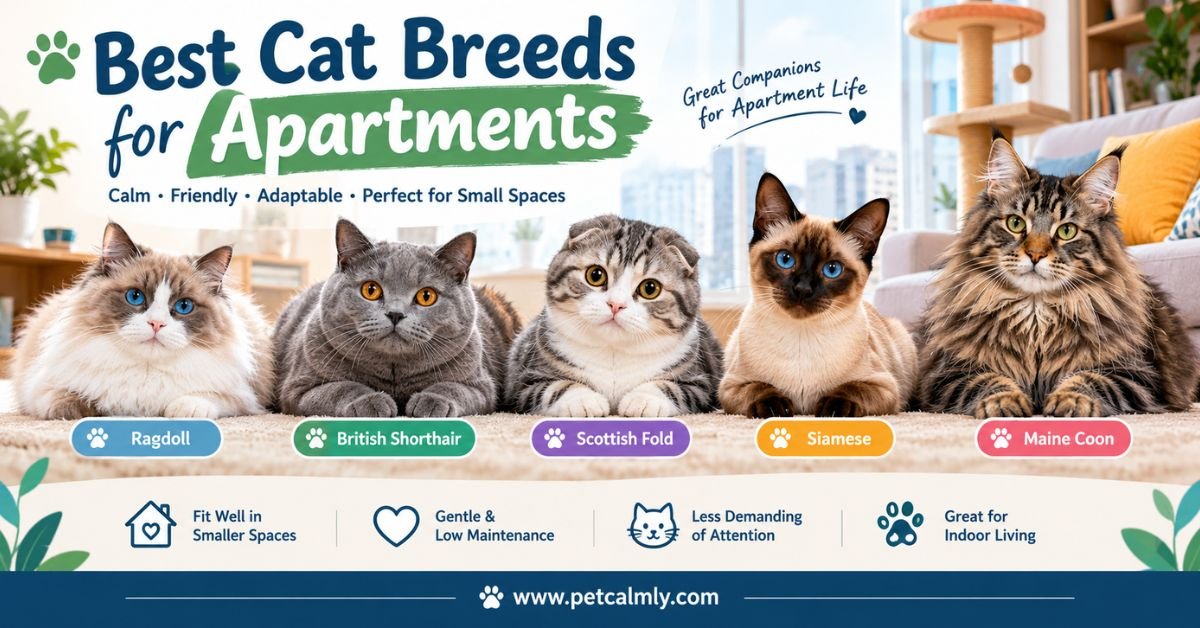 Best Cat Breeds for Apartments