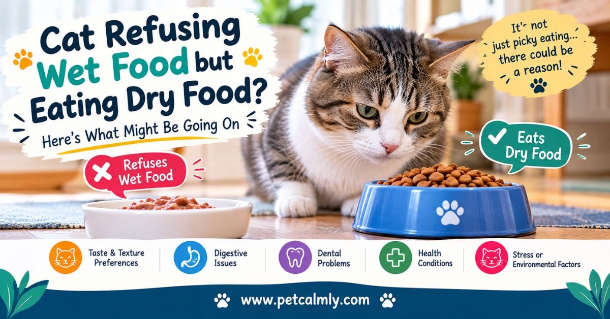 Cat Refusing Wet Food But Eating Dry Food