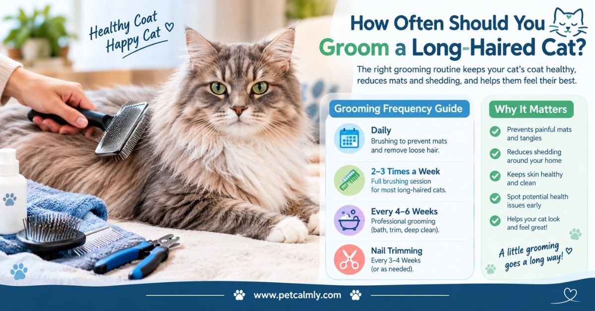 How Often Should You Groom a Long Haired Cat